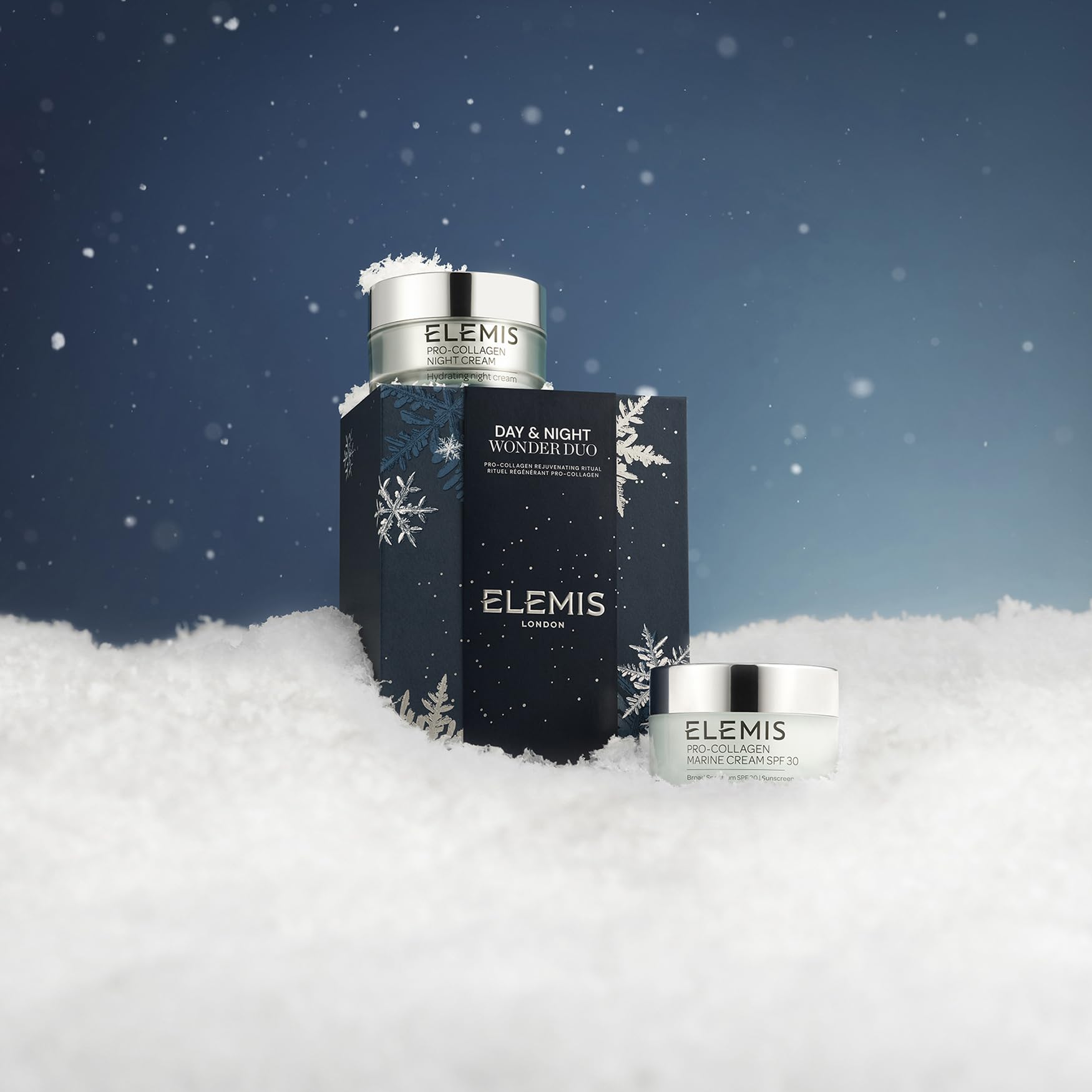 Elemis Day & Night Wonder Duo | Pro-Collagen Marine Cream SPF30 & Night Cream