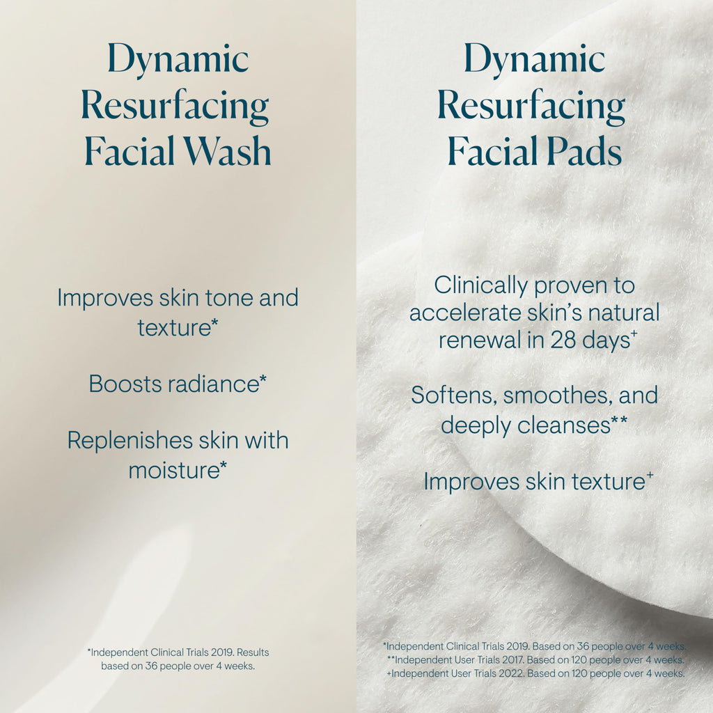 ELEMIS (The) Dynamic Duo Kit ($124 Value) - Enzyme-Powered Skin Refining Formulas - Daily Gel Cleanser and Exfoliating Facial Pads Kit