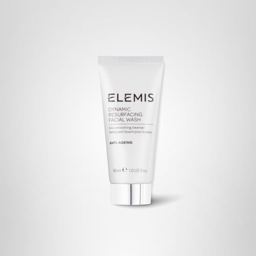 ELEMIS Dynamic Resurfacing Facial Wash – Gentle Travel-Size Enzyme-Powered Daily Gel Cleanser (30ml)