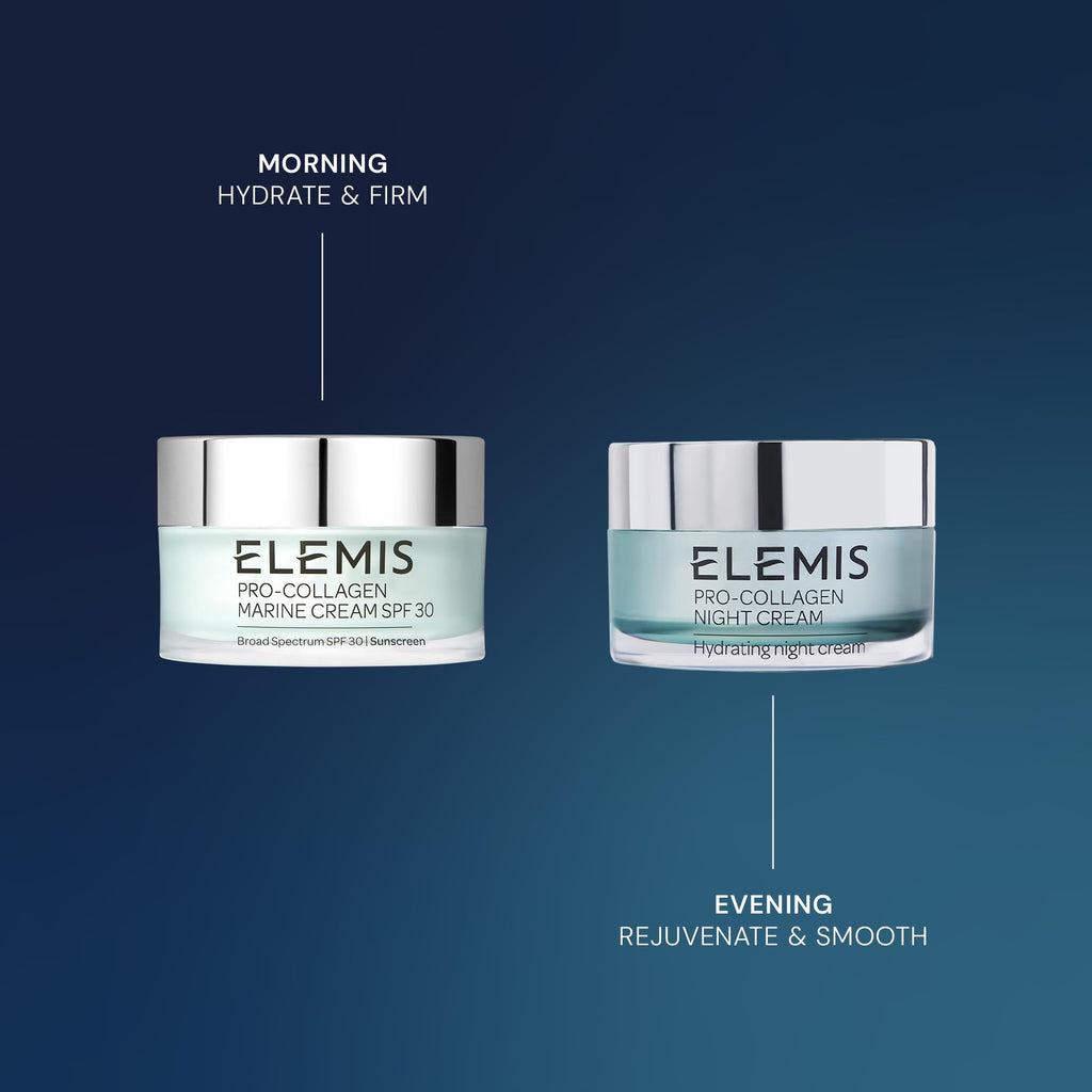 Elemis Day & Night Wonder Duo | Pro-Collagen Marine Cream SPF30 & Night Cream
