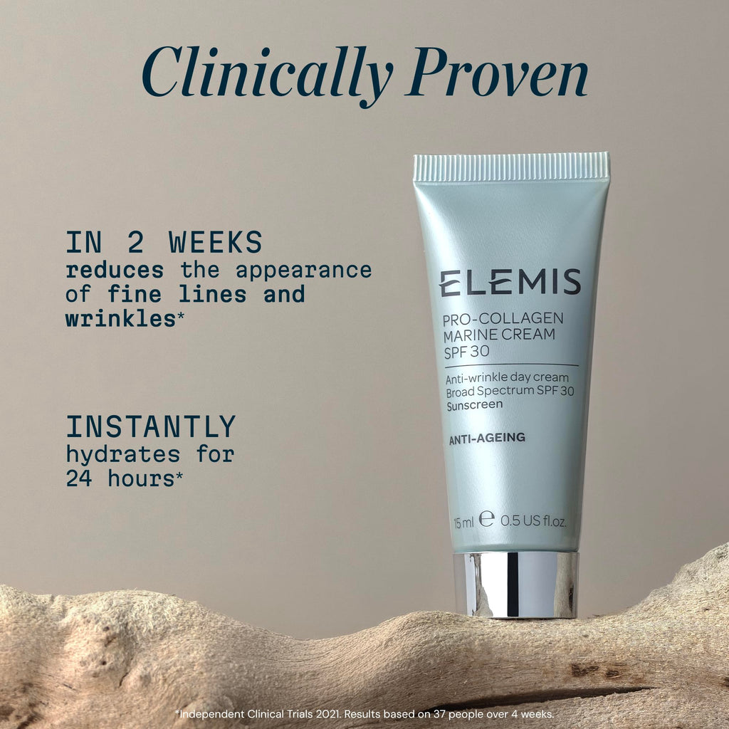 Elemis Pro-Collagen Marine Cream SPF 30 – Lightweight Anti-Wrinkle Daily Moisturizer