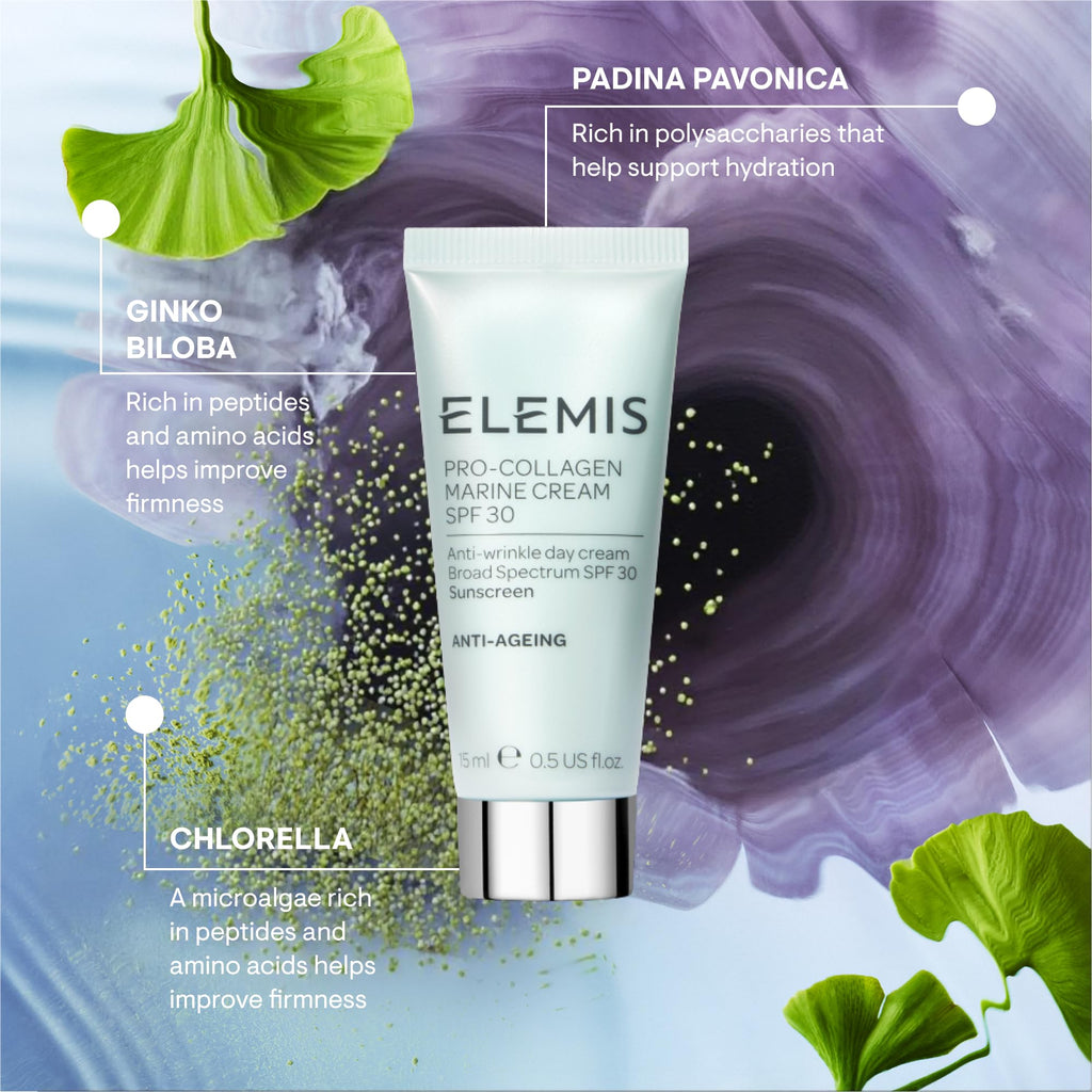 Elemis Pro-Collagen Marine Cream SPF 30 – Lightweight Anti-Wrinkle Daily Moisturizer