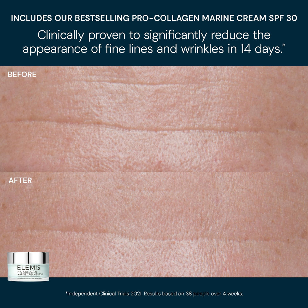 Elemis Day & Night Wonder Duo | Pro-Collagen Marine Cream SPF30 & Night Cream