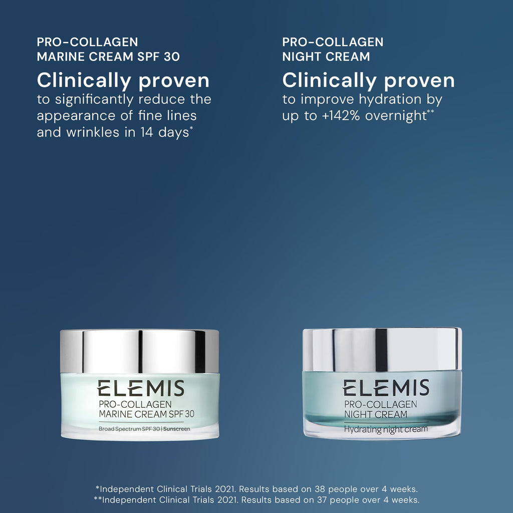 Elemis Day & Night Wonder Duo | Pro-Collagen Marine Cream SPF30 & Night Cream