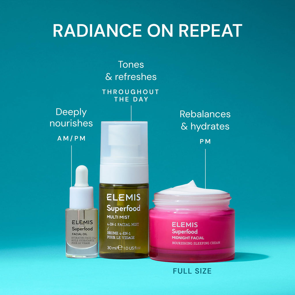 ELEMIS Superfood Gift Collection Kit | Radiant Skin Nourishment