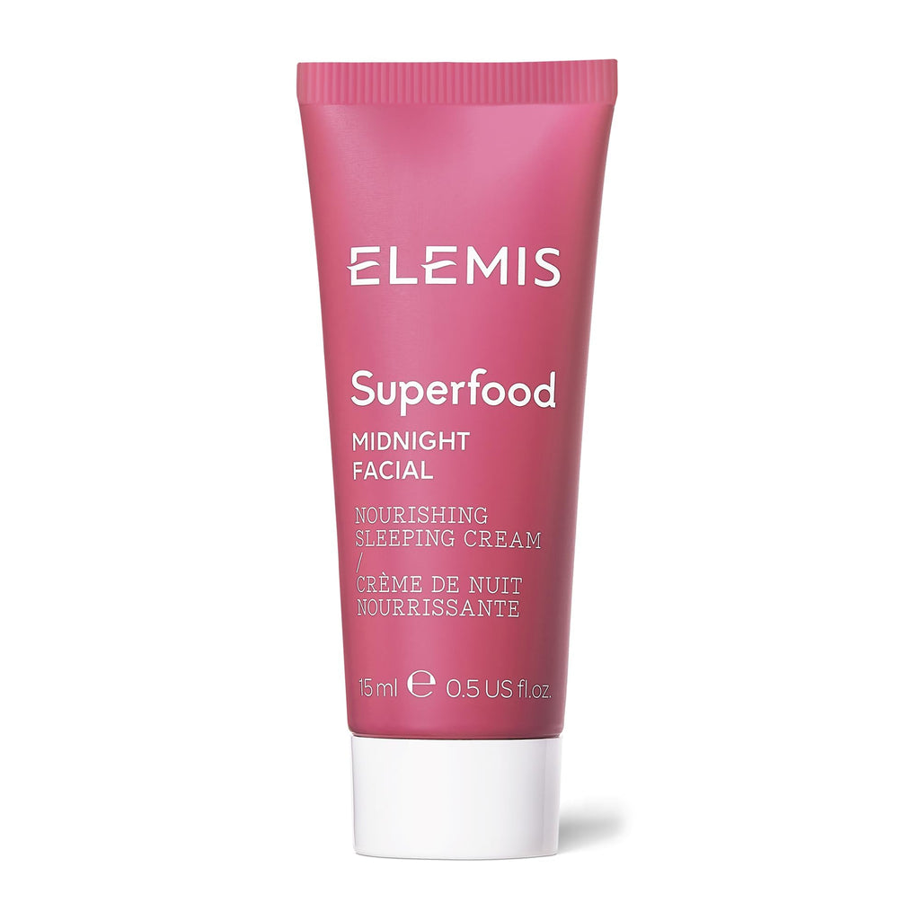 ELEMIS Superfood Midnight Facial 15ml – Travel Size Night Cream with Camu Camu & Omega 6 & 9