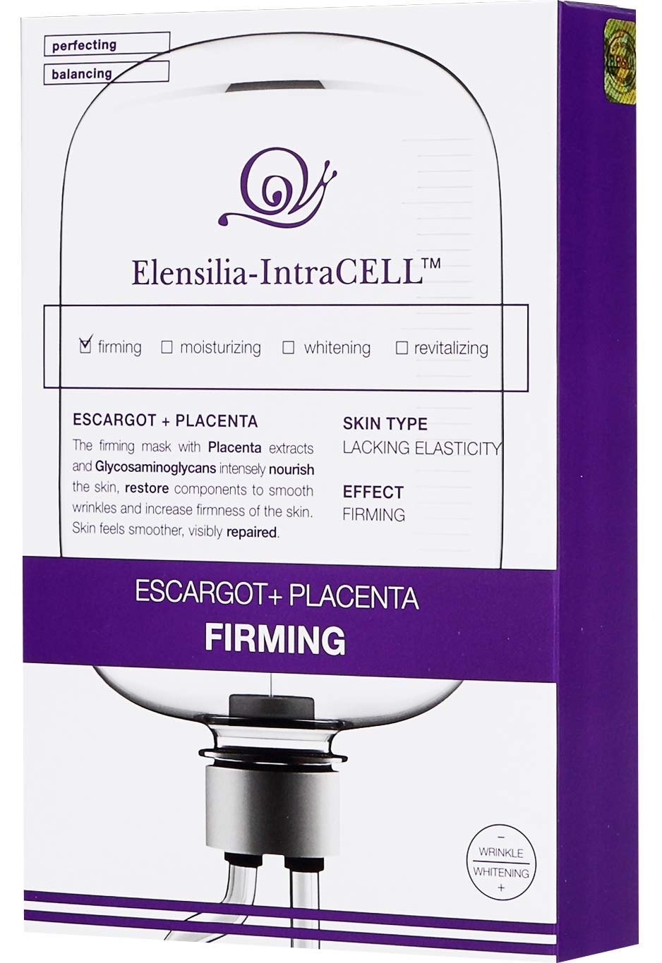 Elensilia Intracell Placenta Firming Facial Mask Sheet – Pack of 10