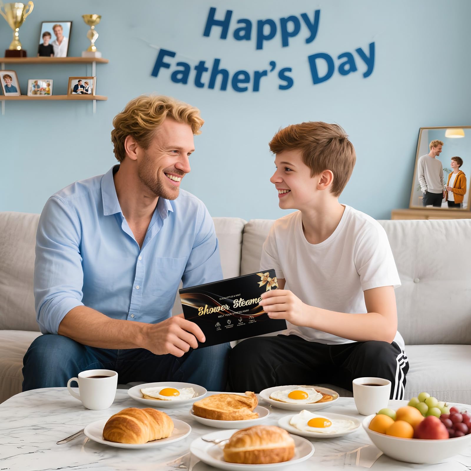 Valentine's Day Gifts for Him | Eletorot Eucalyptus Shower Steamers 6 Pack