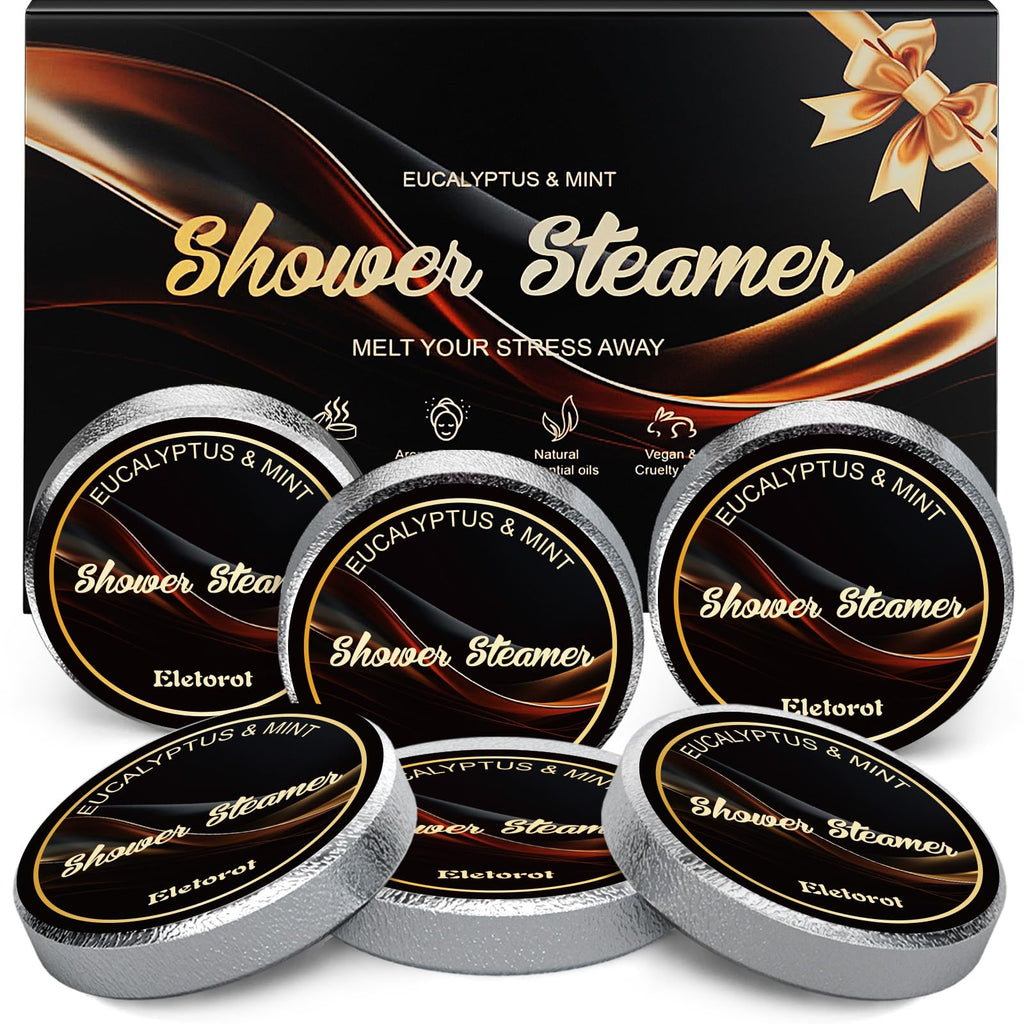 Valentine's Day Gifts for Him | Eletorot Eucalyptus Shower Steamers 6 Pack