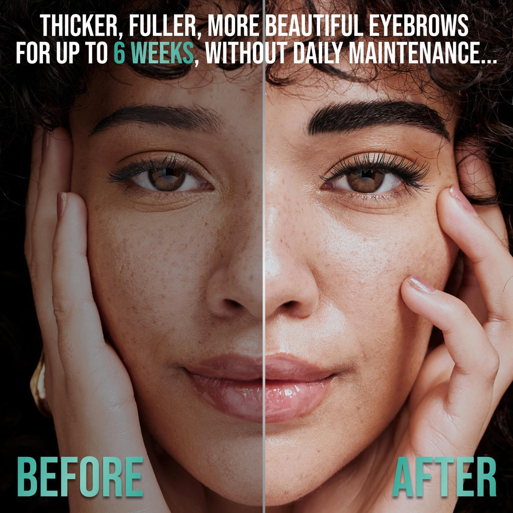 Elevate the Beauty Eyebrow & Lash Kit — Black & Brown, 10 Applications, Vegan 2-in-1