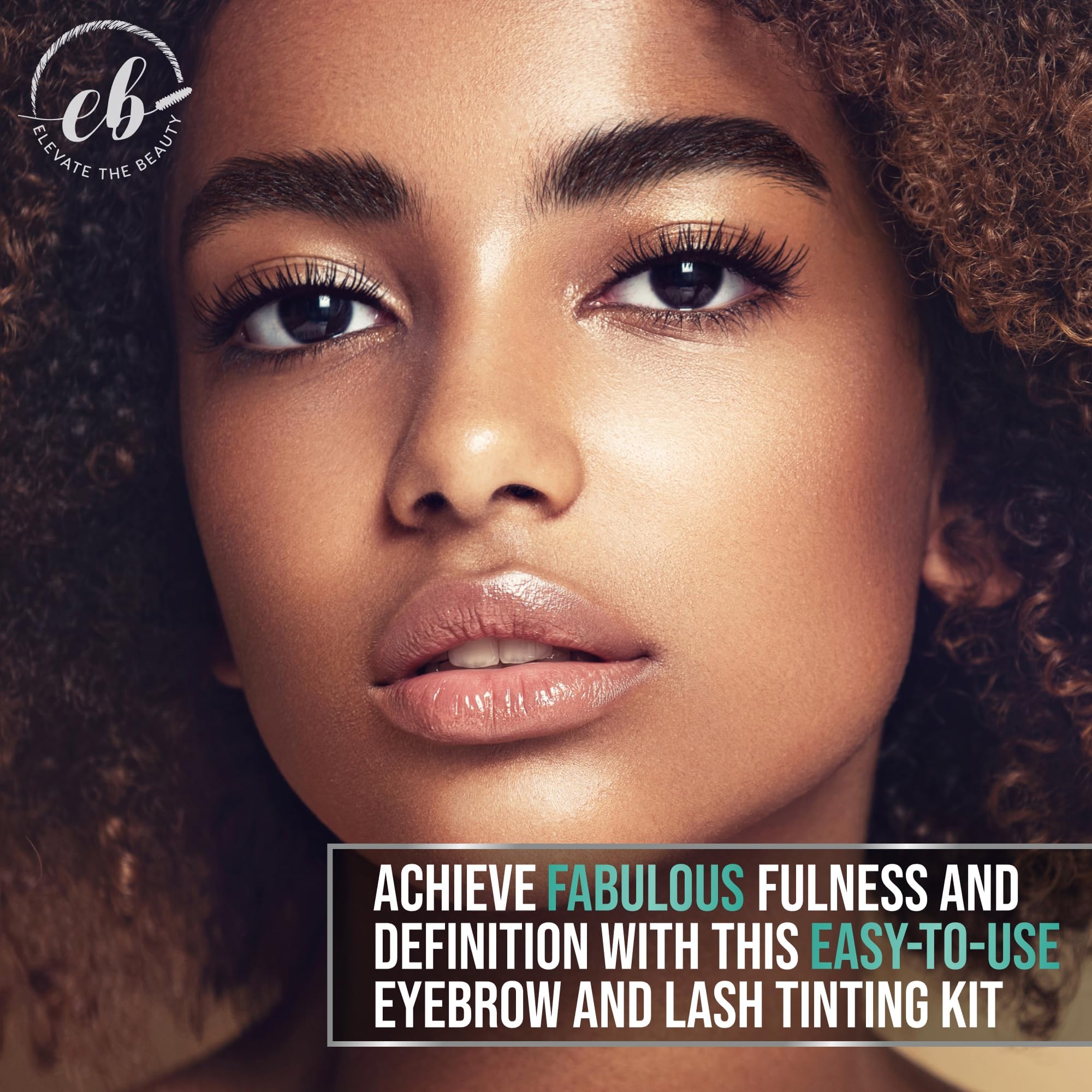 Elevate the Beauty Eyebrow & Lash Kit — Black & Brown, 10 Applications, Vegan 2-in-1