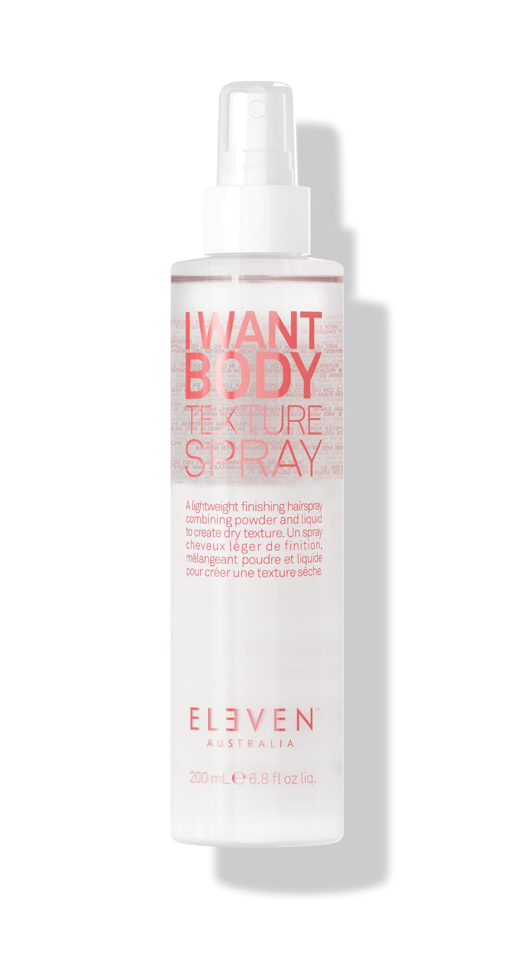 ELEVEN AUSTRALIA I Want Body Texture Spray | Buildable Texture for Fine to Medium Hair, Matte Finish, Flexible Hold - 6.8 fl oz