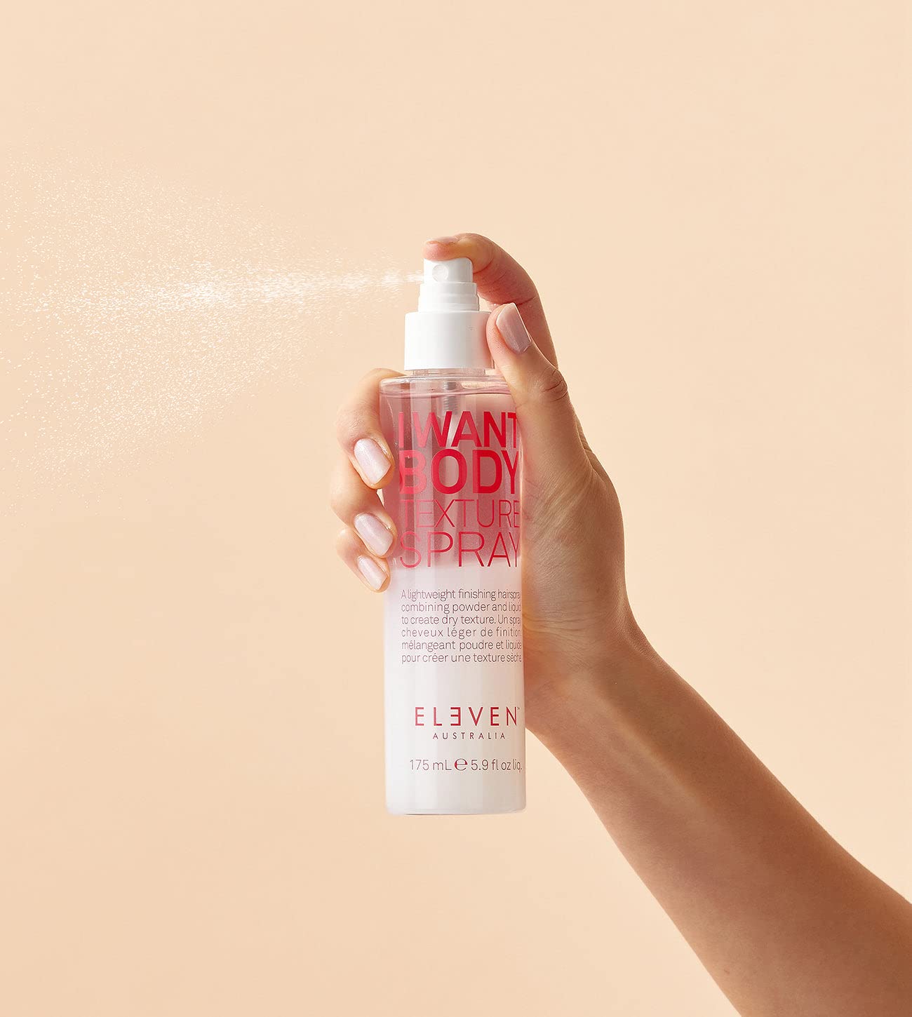 ELEVEN AUSTRALIA I Want Body Texture Spray | Buildable Texture for Fine to Medium Hair, Matte Finish, Flexible Hold - 6.8 fl oz