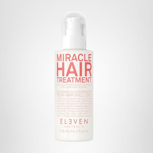ELEVEN AUSTRALIA Miracle Leave In Hair Treatment – Heat Protection & Detangler