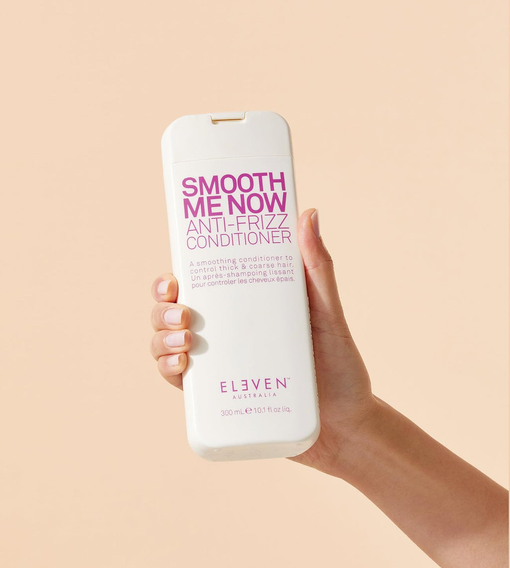 ELEVEN AUSTRALIA Smooth Me Now Anti Frizz Conditioner – Avocado Oil & Cucumber Extract, 10.1 fl oz