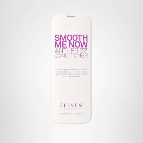ELEVEN AUSTRALIA Smooth Me Now Anti Frizz Conditioner – Avocado Oil & Cucumber Extract, 10.1 fl oz