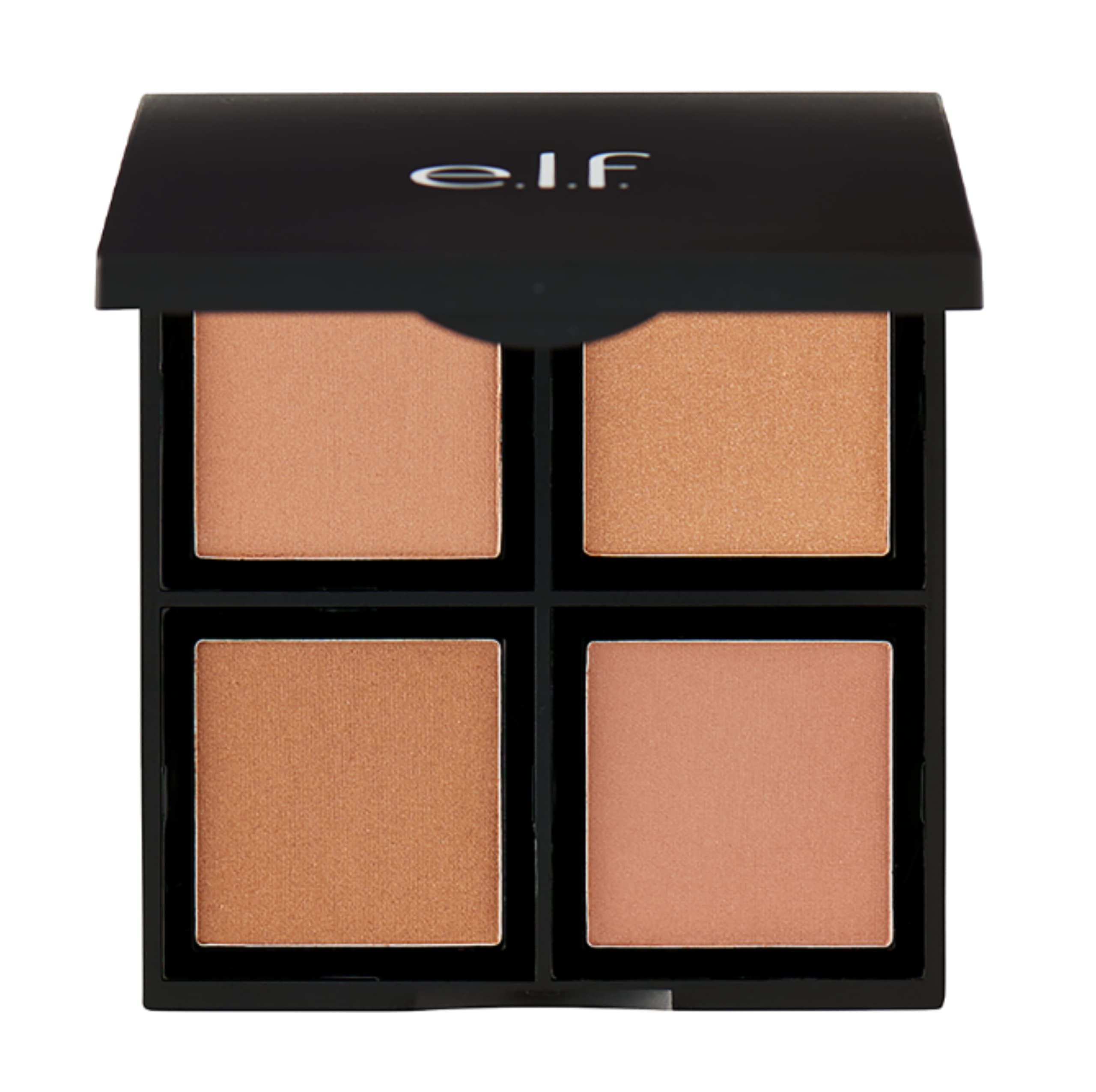 e.l.f. Bronzer Palette 83319 Bronzed Beauty – Versatile, Skin-Loving Bronzing Powders