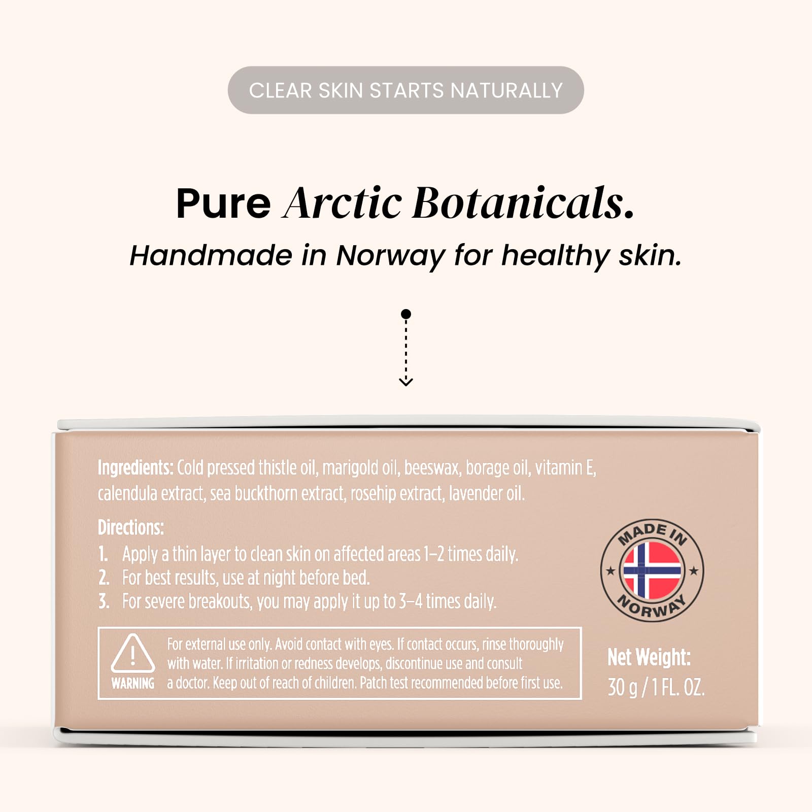 Eliré Clear Skin Balm — Night Repair for Breakouts, Blemishes & Uneven Tone