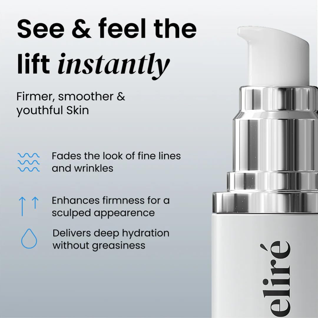 Eliré Korean Anti-Aging Cream with Vitamin C & Aloe – Firming Hydration for Sensitive Skin