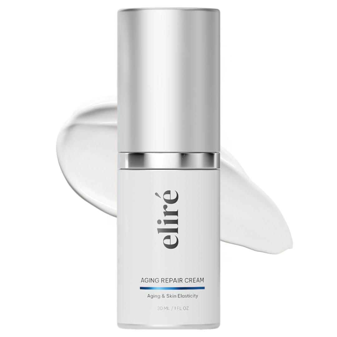 Eliré Korean Anti-Aging Cream with Vitamin C & Aloe – Firming Hydration for Sensitive Skin