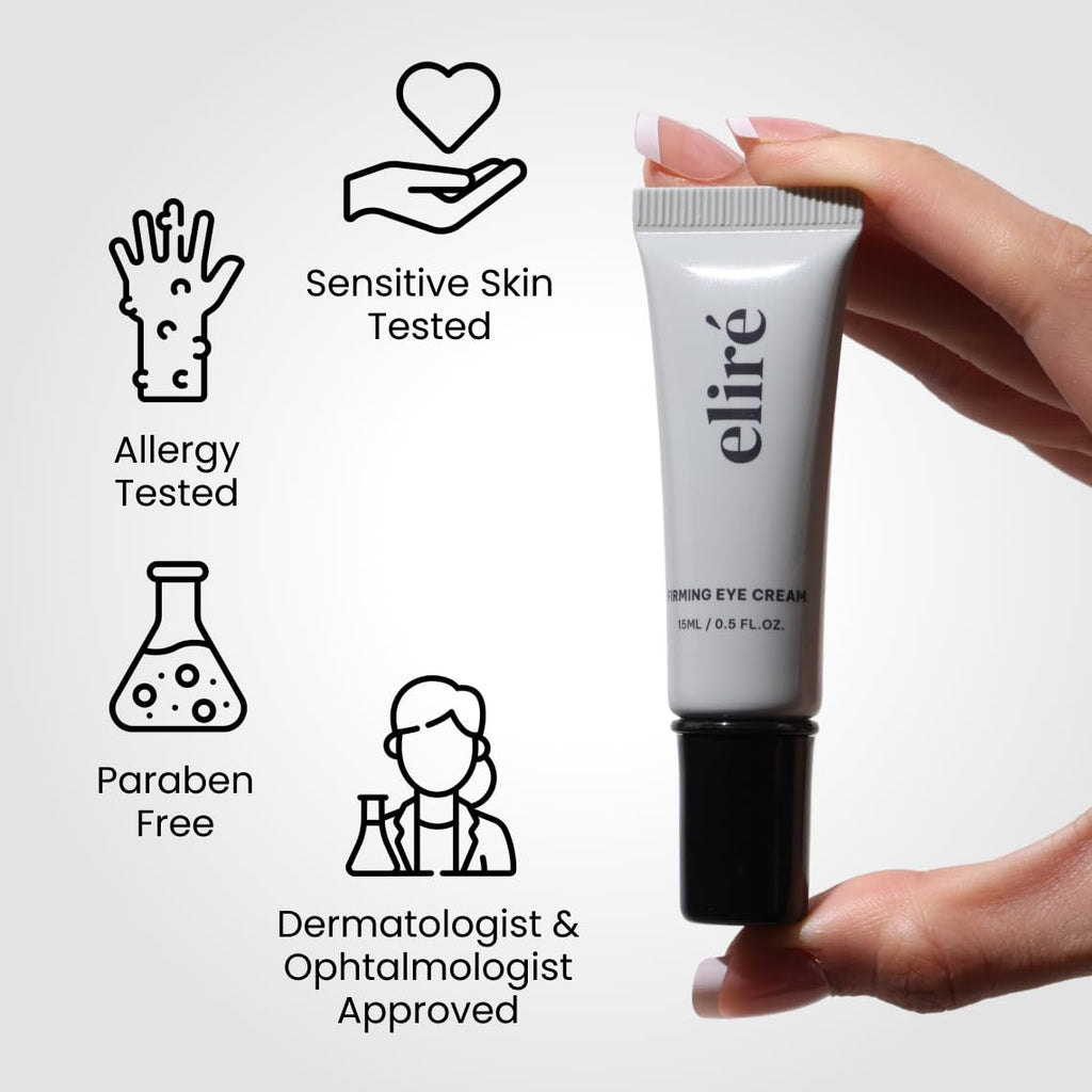 Eliré Korean Firming Eye Cream – Instant Lift with Peptide + Ceramide (15ml)