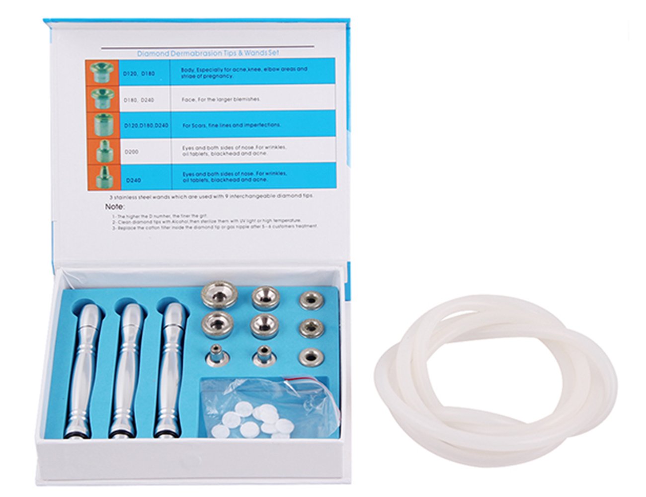 Elitzia 3-in-1 Dermabrasion & Microdermabrasion Scrubber | Facial Rejuvenation Device ETSRNF903