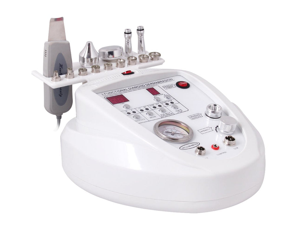 Elitzia 3-in-1 Dermabrasion & Microdermabrasion Scrubber | Facial Rejuvenation Device ETSRNF903