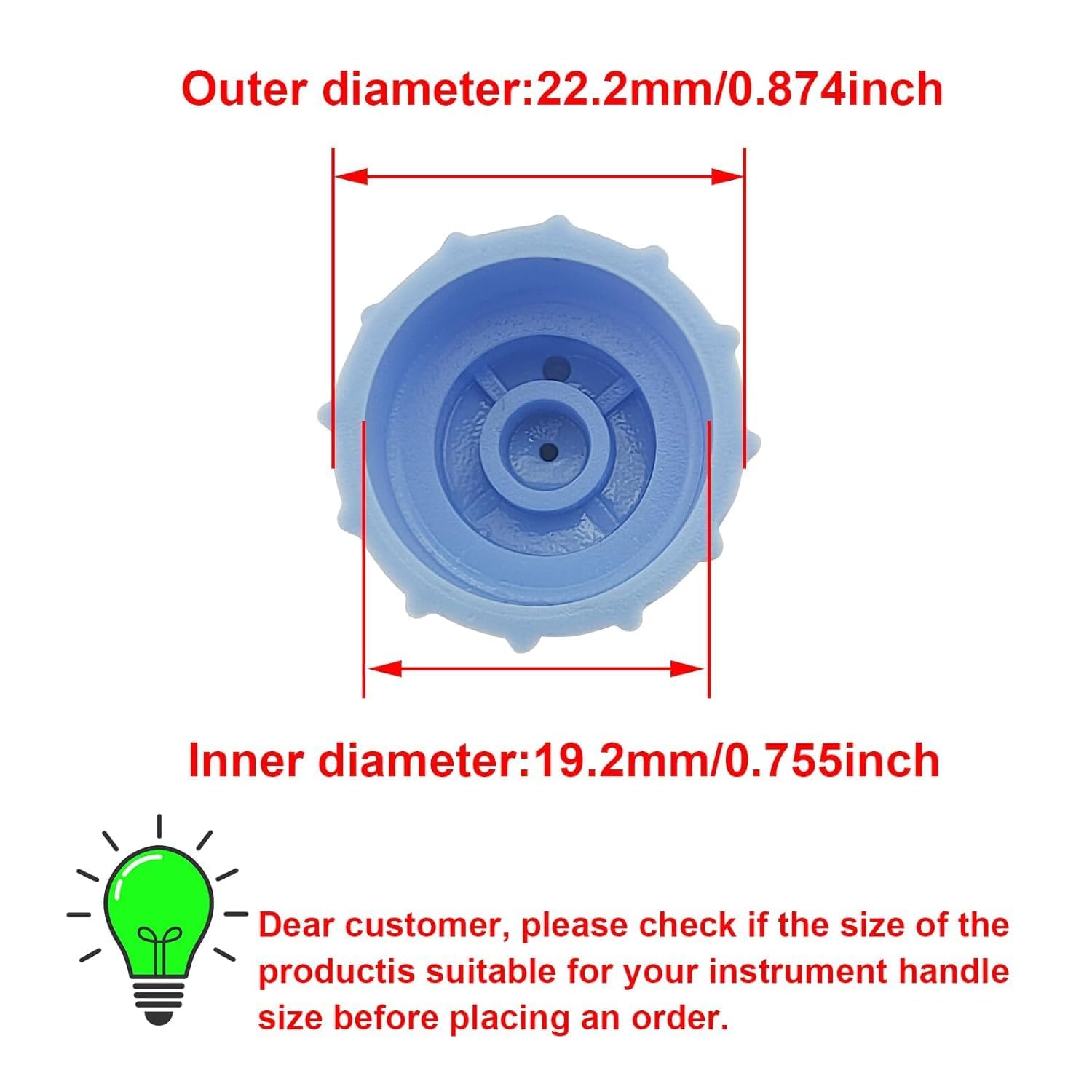 Elitzia 24 Pcs Vortex Hydro Dermabrasion Tips – Medium Exfoliating Heads ETHFT1