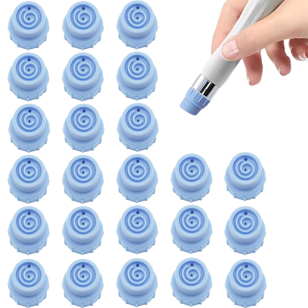 Elitzia 24 Pcs Vortex Hydro Dermabrasion Tips – Medium Exfoliating Heads ETHFT1