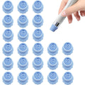 Elitzia 24 Pcs Vortex Hydro Dermabrasion Tips – Medium Exfoliating Heads ETHFT1