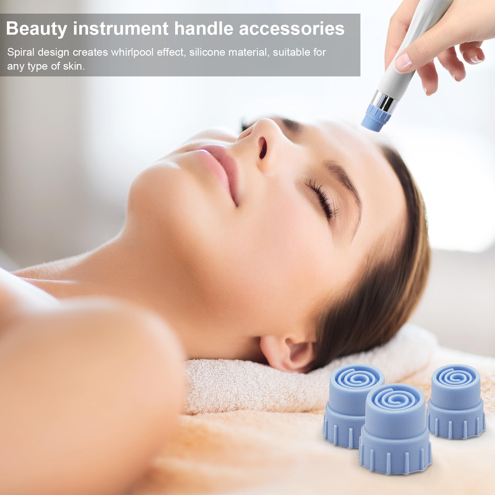 Elitzia 24 Pcs Vortex Hydro Dermabrasion Tips – Medium Exfoliating Heads ETHFT1