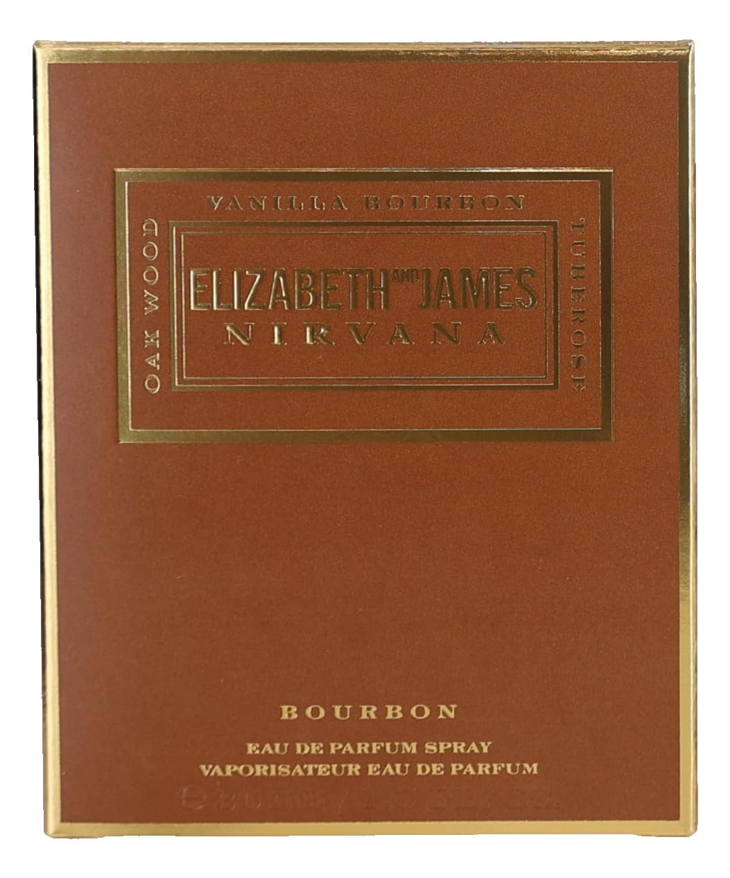 Elizabeth and James Nirvana Bourbon EDP – 1 oz / 30 mL | Warm Vanilla Woody Fragrance