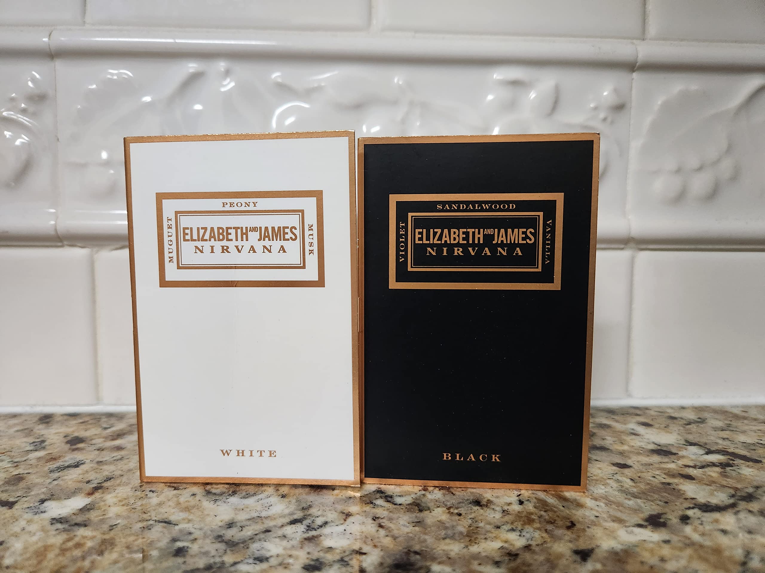 Elizabeth and James Nirvana for Her Black & White Duo EDP Minis | Travel-Size Perfume Samples