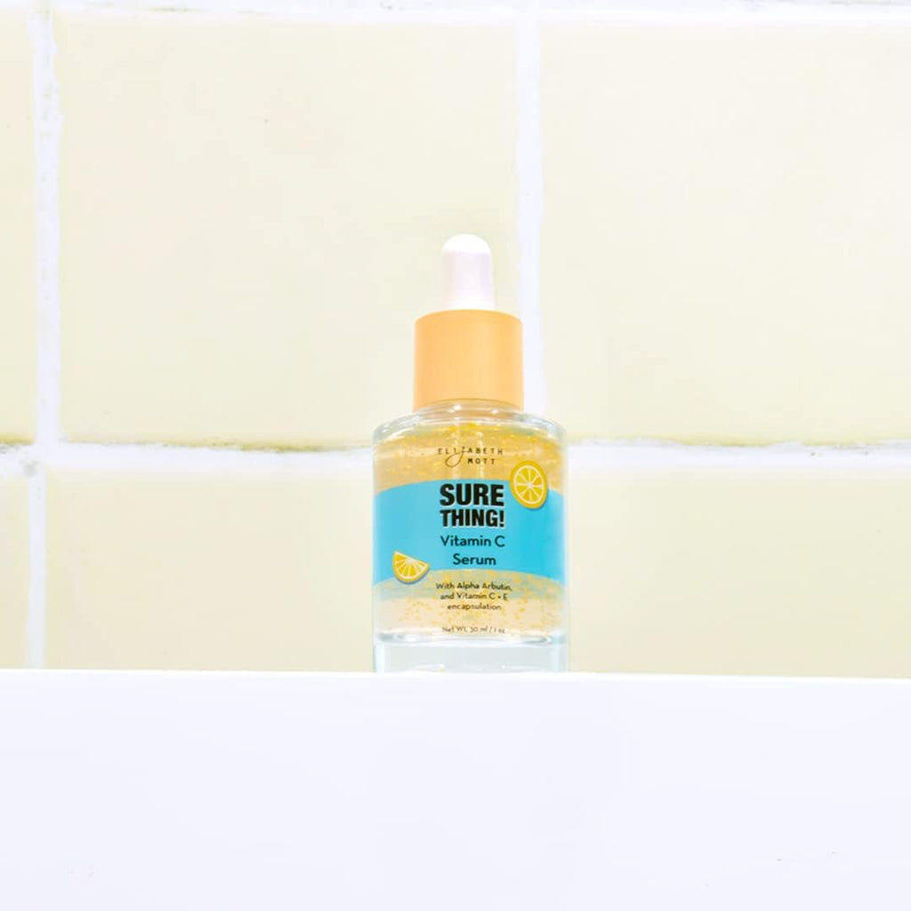 Elizabeth Mott Sure Thing Vitamin C Serum for Face – Lightweight, Hydrating, Vegan & Cruelty-Free (1 fl oz)