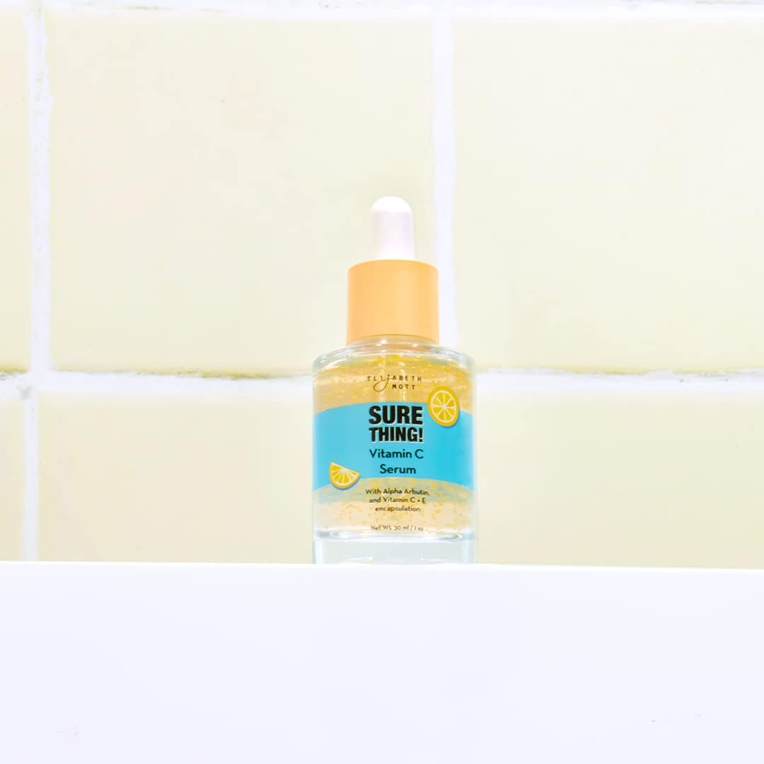 Elizabeth Mott Sure Thing Vitamin C Serum for Face – Lightweight, Hydrating, Vegan & Cruelty-Free (1 fl oz)