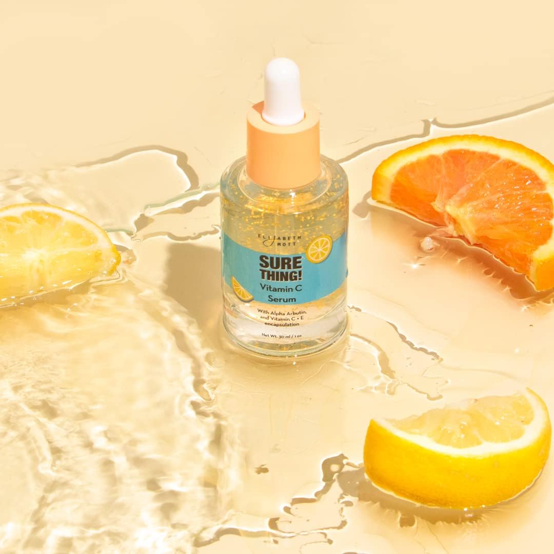 Elizabeth Mott Sure Thing Vitamin C Serum for Face – Lightweight, Hydrating, Vegan & Cruelty-Free (1 fl oz)