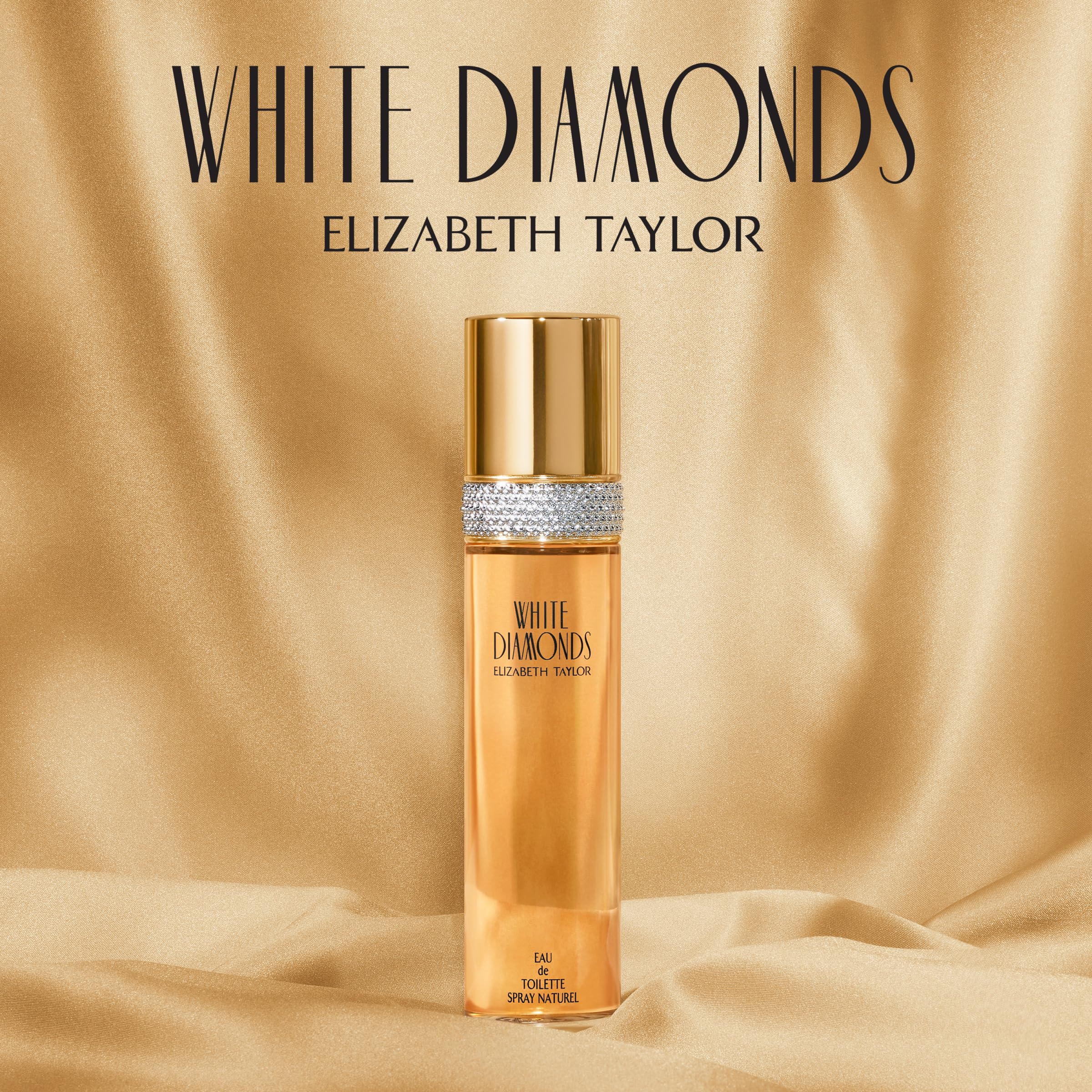 Elizabeth Taylor White Diamonds 3-Piece Gift Set: EDT, Body Lotion & Mini Parfum Replica
