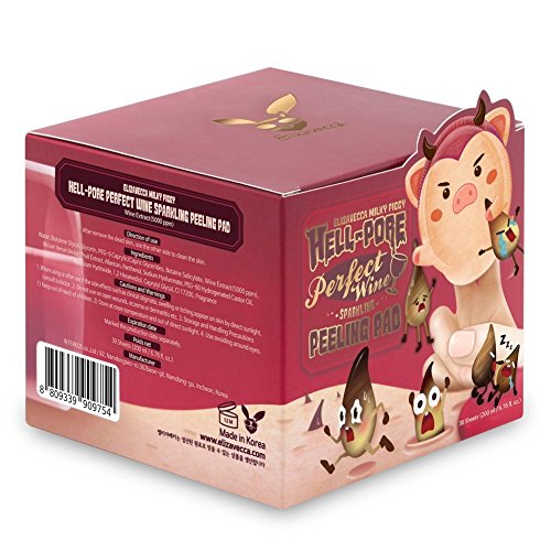 Elizavecca Perfect Wine Sparkling Peeling Pad – Exfoliate, Cleanse & Brighten