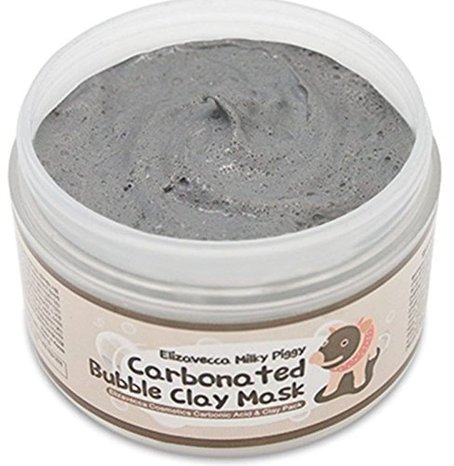 Elizavecca Milky Piggy Carbonated Bubble Clay Mask – Pore Cleaning & Gentle Massage