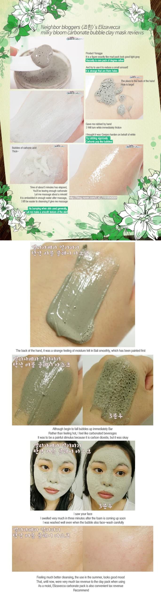 Elizavecca Milky Piggy Carbonated Bubble Clay Mask – Pore Cleaning & Gentle Massage
