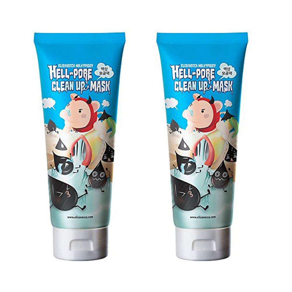 Elizavecca Milky Piggy Hell Pore Clean Up Mask 2 Pack – 100 ml Each