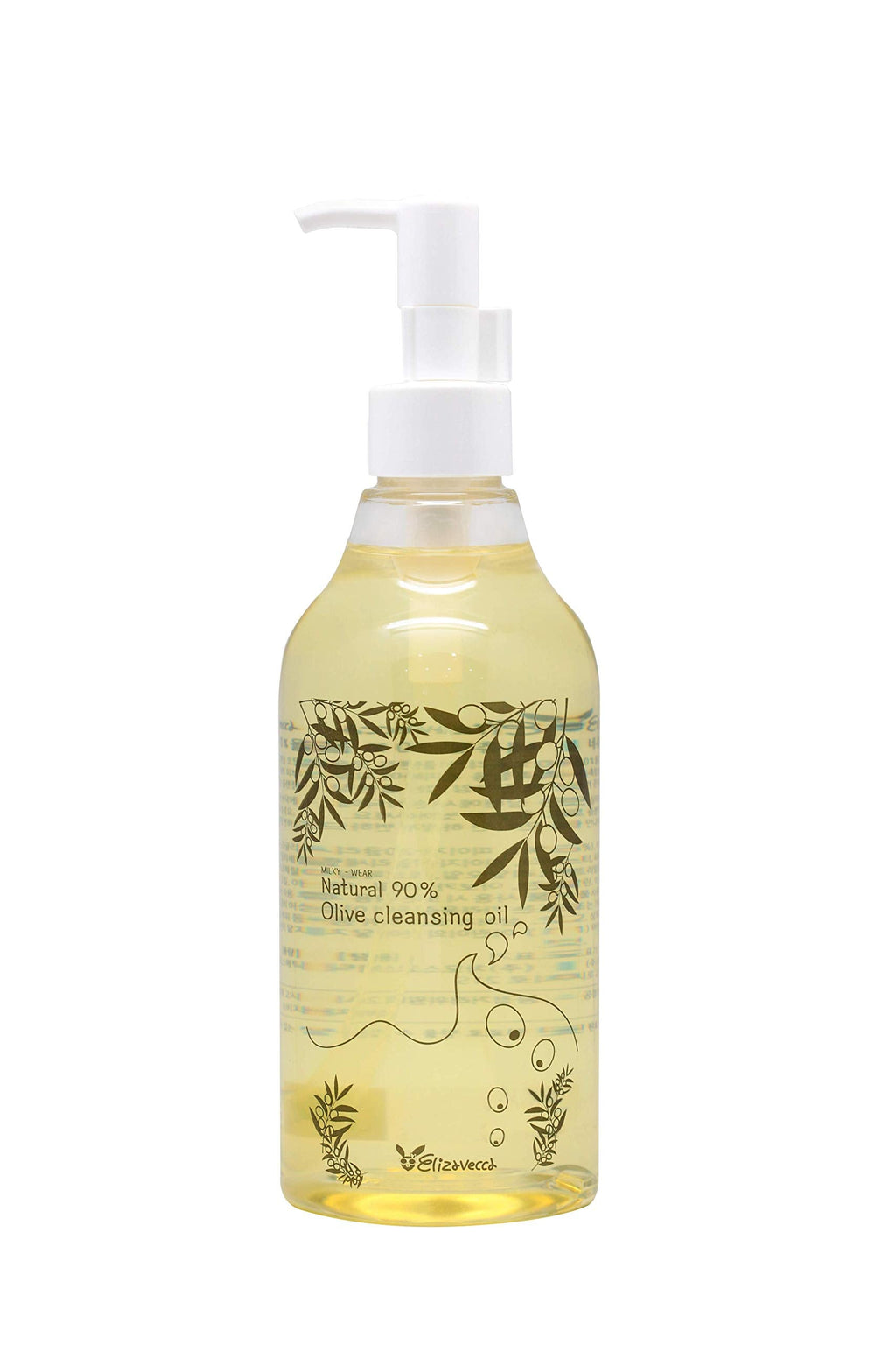 Elizavecca Natural 90% Olive Cleansing Oil – 300ml | Makeup Remover & Deep Cleanse