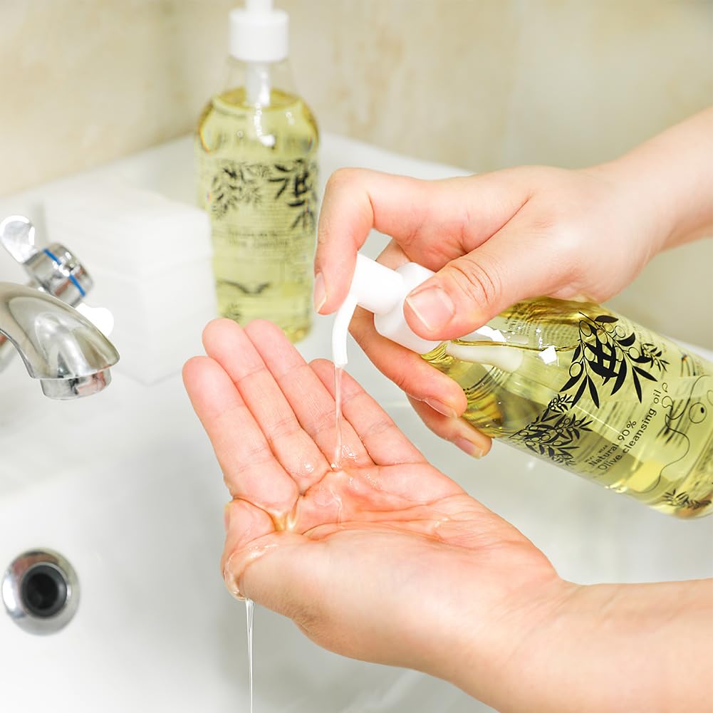 Elizavecca Natural 90% Olive Cleansing Oil – 300ml | Makeup Remover & Deep Cleanse