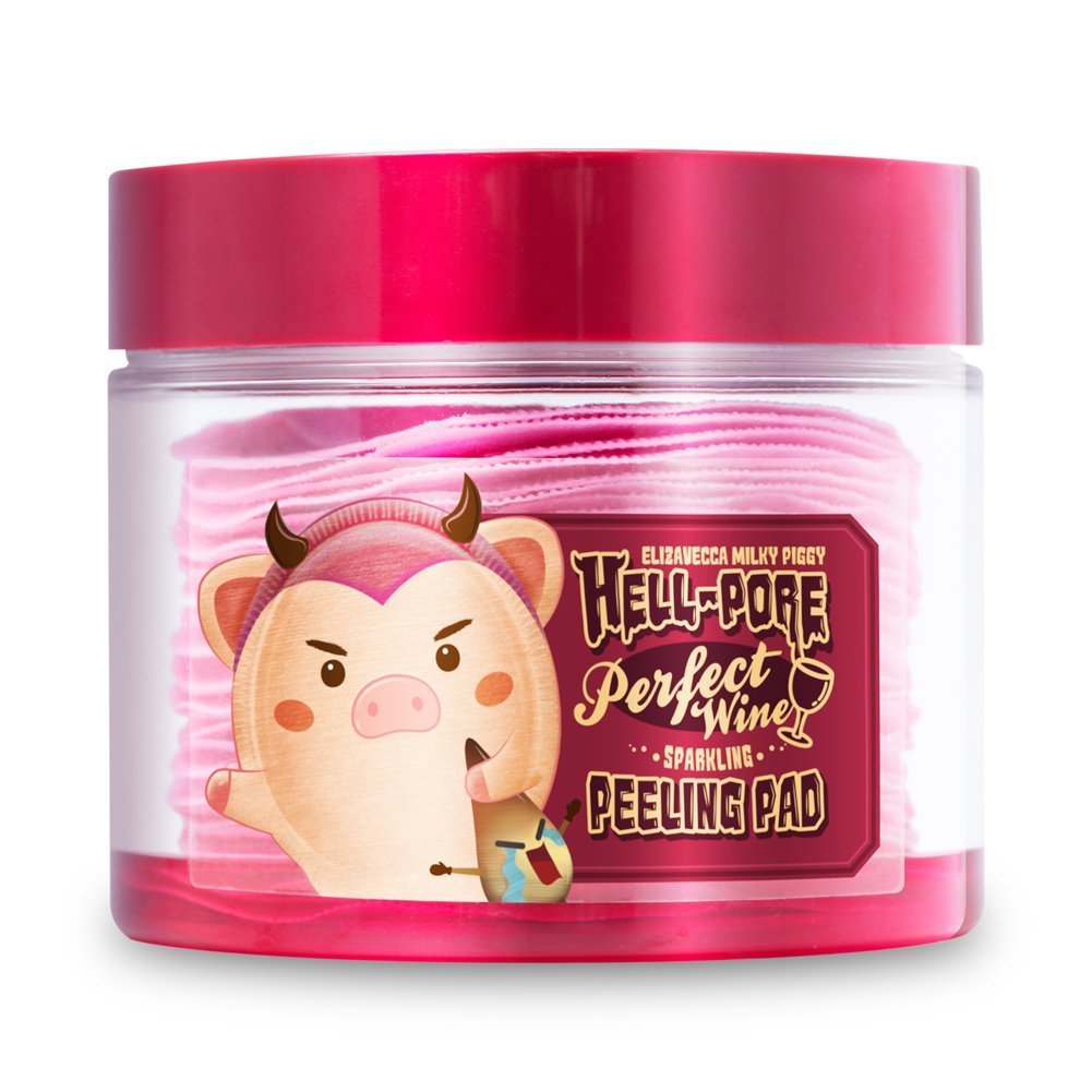 Elizavecca Perfect Wine Sparkling Peeling Pad – Exfoliate, Cleanse & Brighten