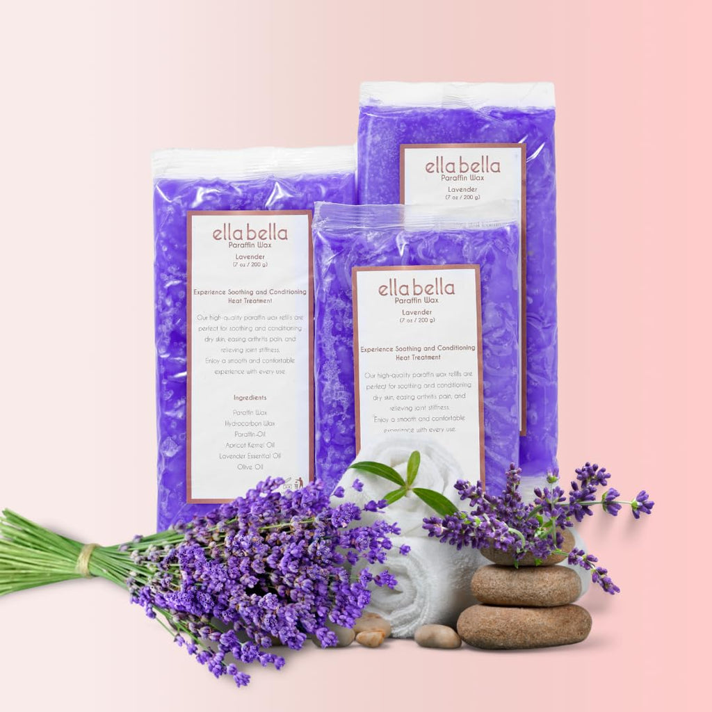 ELLA BELLA Paraffin Wax Refill Lavender – Hand & Foot Spa Treatment