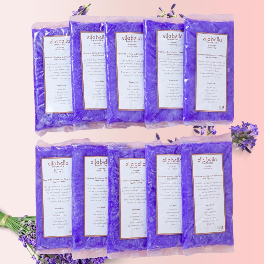 ELLA BELLA Paraffin Wax Refill Lavender – Hand & Foot Spa Treatment