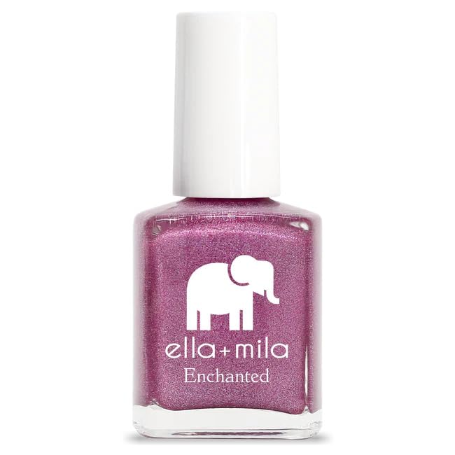 ella+mila Dragonfly Purple Nail Polish — Quick-Dry, Chip-Resistant, 0.45 fl oz