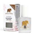 ella+mila In a Rush Fast Dry Top Coat – Quick-Dry Clear Nail Polish with High Gloss Shine (0.45 fl oz)