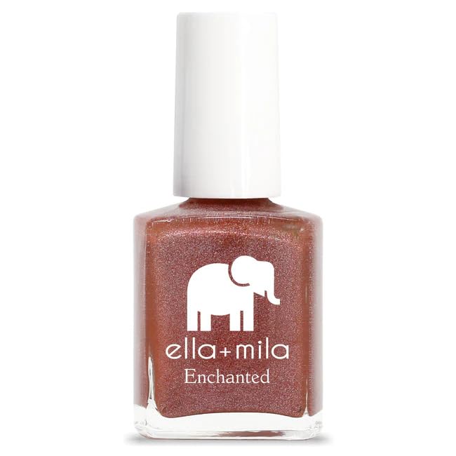 ella+mila Oasis Nail Polish – Quick-Dry, Chip-Resistant Red, 0.45 fl oz