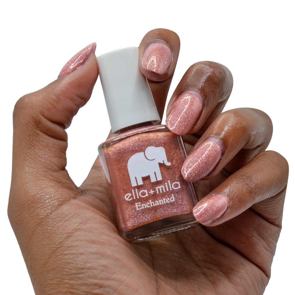 ella+mila Oasis Nail Polish – Quick-Dry, Chip-Resistant Red, 0.45 fl oz